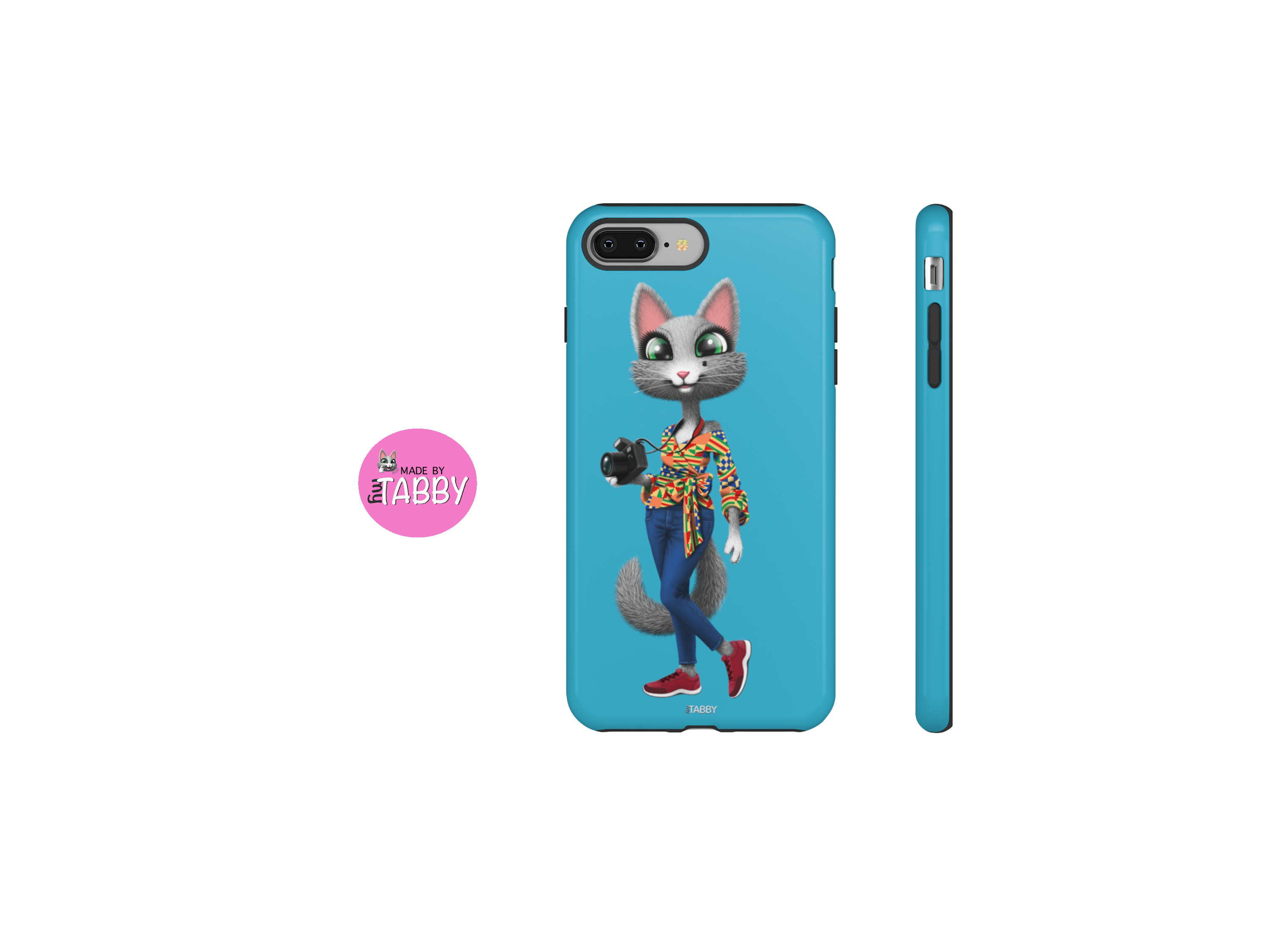 myTabby Tough Phone Case | AFRICAN STYLE | iPhone 12, iPhone 11, Samsung Galaxy