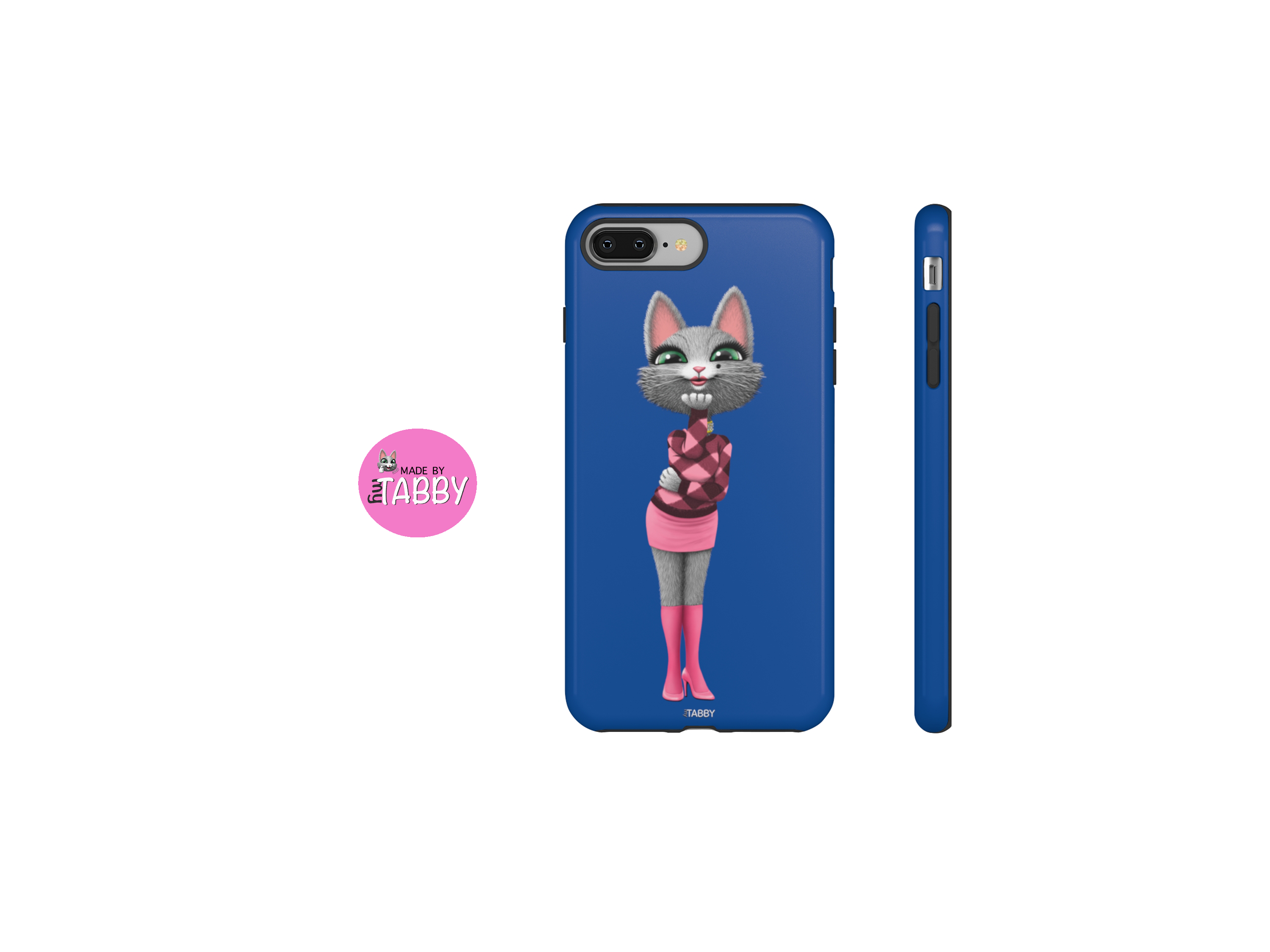 myTabby Tough Phone Case | KISSING | iPhone 12, iPhone 11, Samsung Galaxy