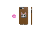 Load image into Gallery viewer, myTabby Tough Phone Case | CUTE SMILE | iPhone 12, iPhone 11, Samsung Galaxy
