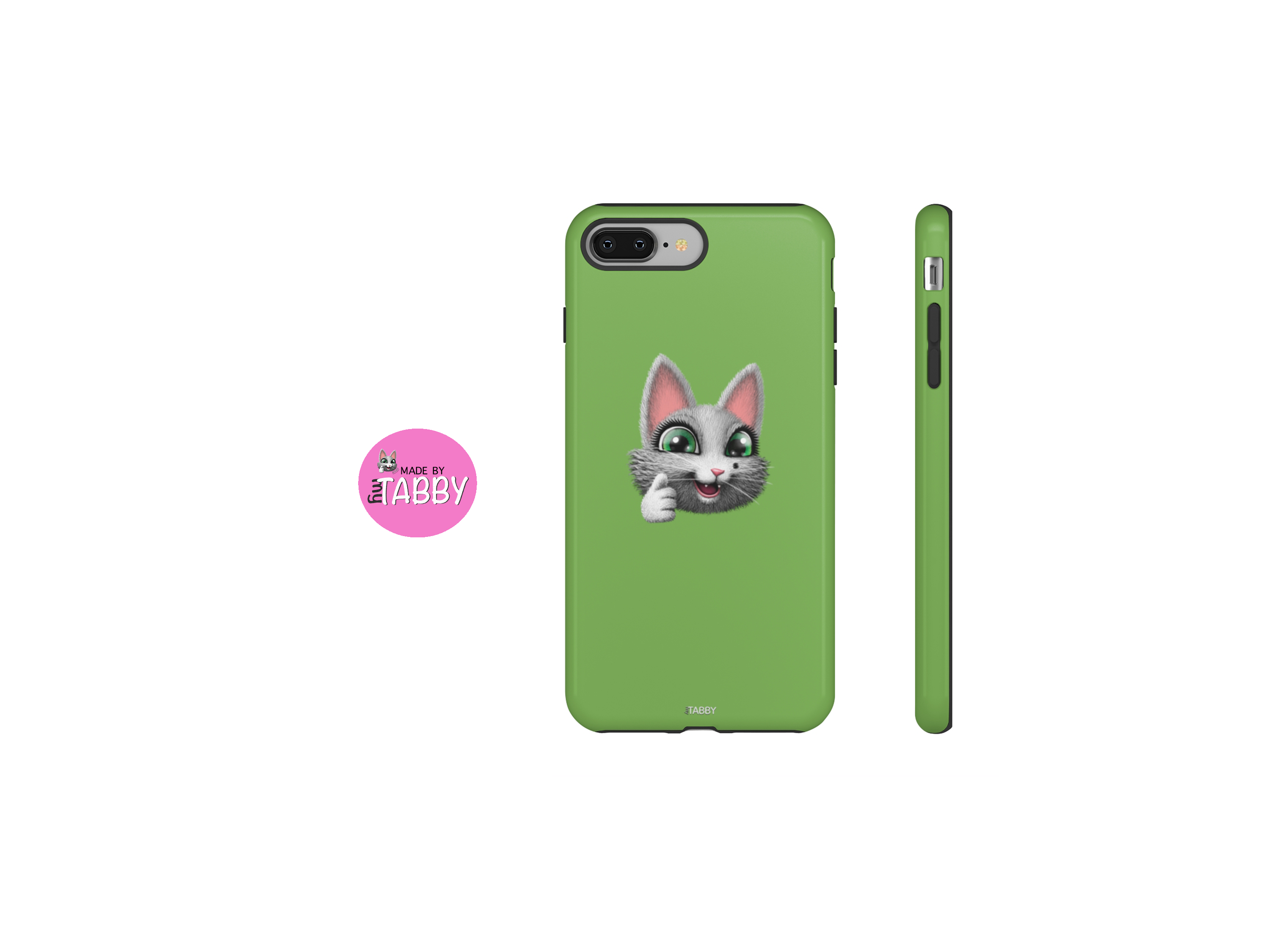 myTabby Tough Phone Case | THUMBS UP | iPhone 12, iPhone 11, Samsung Galaxy