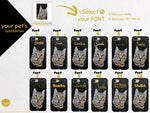 Load image into Gallery viewer, myTabby GOLD EDITION PHONE Case | Pet Painting Art | Custom Pet Colour Portrait Phone Case | iPhone - Samsung - Galaxy
