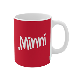 myTABBY MINNI Pet Photo Coffee Mug, Custom Pet Gift, Custom Name & Photo