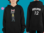 Load image into Gallery viewer, myTABBY | PHOTOGRAPHER | Personalised Name on back of Boys &amp; Girls Hoodie Unisex | Kids Fashion
