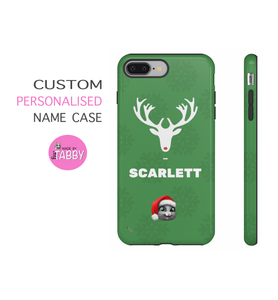 myTabby Edition Personalised XMAS DESIGN 4 | Personalised Phone Case for Samsung and iPhone | Dual layer