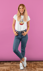 Load image into Gallery viewer, TABBY Cat Premium T-Shirt | RAMEN | Unisex T-Shirt  | Unique Gift
