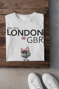 myTABBY Cat Premium T-Shirt | Customise TRAVEL TRIPS | Unisex T-Shirt  | Unique Gift