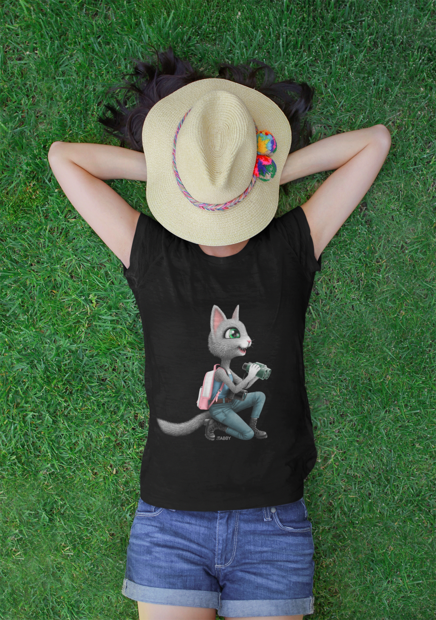 myTABBY Cat Premium T-Shirt | EXPLORER | Unisex T-Shirt | Unique Gift