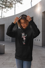 Load image into Gallery viewer, myTabby Cat College Hoodie | I lOVE LONDON | Unisex Hoodie | Unique Gift
