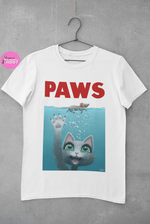 Load image into Gallery viewer, myTABBY Cat Premium T-Shirt | PAWS | Unisex T-Shirt  | Unique Gift
