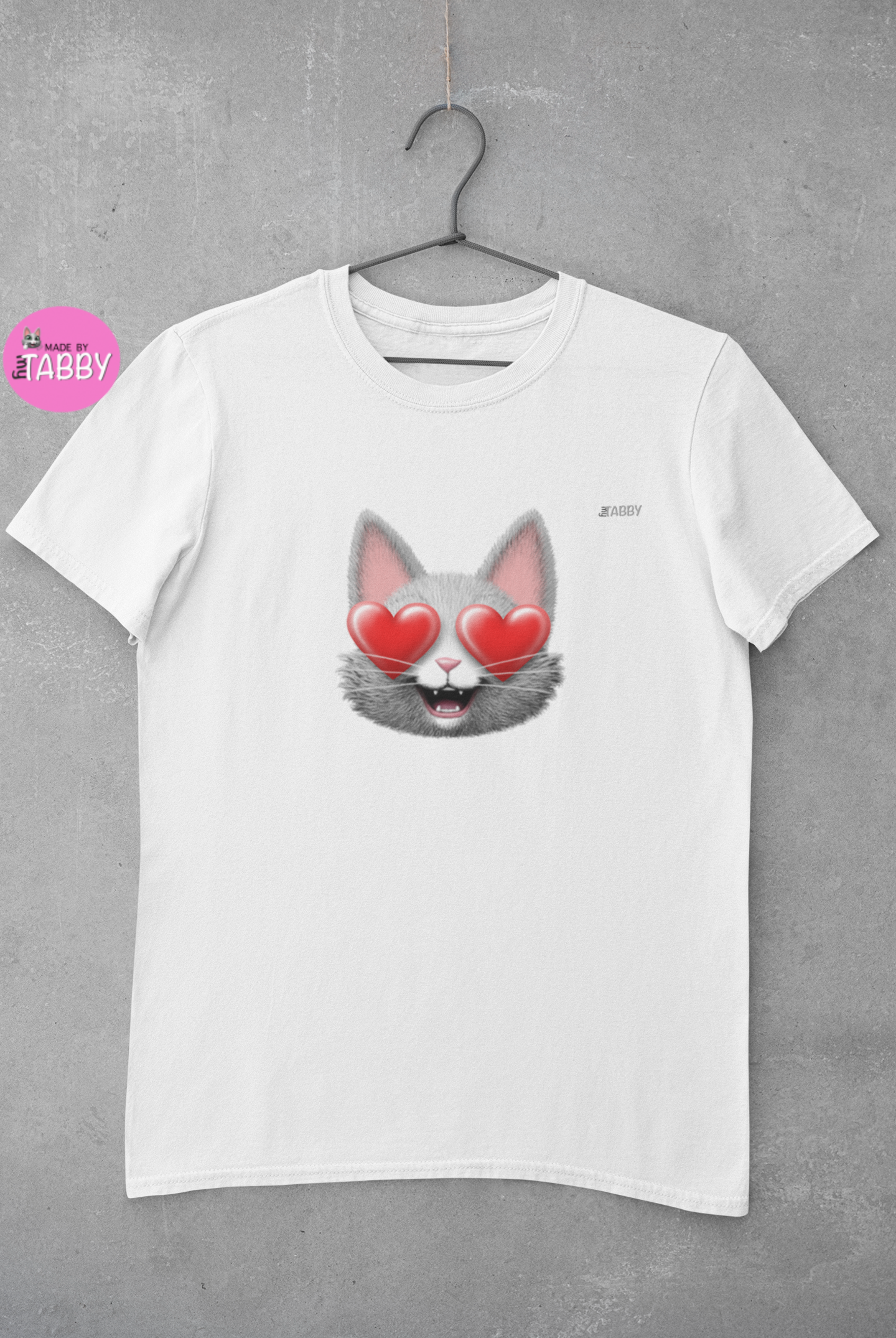 myTABBY Cat Premium T-Shirt | LOVE | Unisex T-Shirt  | Unique Gift