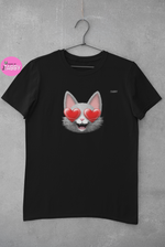 Load image into Gallery viewer, myTABBY Cat Premium T-Shirt | LOVE | Unisex T-Shirt  | Unique Gift
