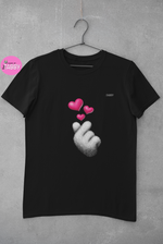 Load image into Gallery viewer, myTABBY Cat Premium T-Shirt | SIGN OF LOVE | Unisex T-Shirt  | Unique Gift
