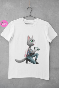 myTABBY Cat Premium T-Shirt | EXPLORER | Unisex T-Shirt | Unique Gift