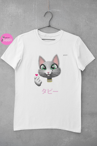 myTABBY Cat Premium T-Shirt | Customise TABBY JAPANESE | Unisex T-Shirt  | Unique Gift