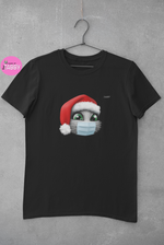 Load image into Gallery viewer, myTABBY Cat Edition T-Shirt | XMAS with MASK | Unisex T-Shirt  | Unique Gift
