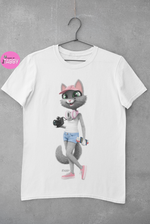 Load image into Gallery viewer, TABBY Cat Premium T-Shirt | TRAVELLER | Unisex T-Shirt | Unique Gift
