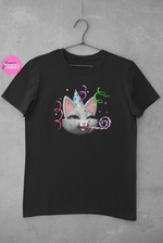 Load image into Gallery viewer, myTABBY Cat Premium T-Shirt | HAPPY BIRTHDAY | Unisex T-Shirt  | Unique Gift
