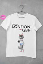 Load image into Gallery viewer, myTABBY Cat Premium T-Shirt | Customise TRAVEL TRIPS | Unisex T-Shirt  | Unique Gift
