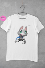 Load image into Gallery viewer, myTABBY Cat Premium T-Shirt | GAMER | Unisex T-Shirt  | Unique Gift
