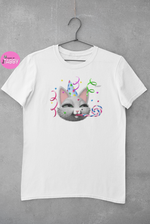 Load image into Gallery viewer, myTABBY Cat Premium T-Shirt | HAPPY BIRTHDAY | Unisex T-Shirt  | Unique Gift
