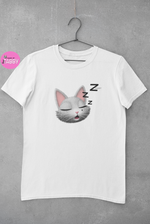 Load image into Gallery viewer, myTABBY Cat Premium T-Shirt | SLEEPING | Unisex T-Shirt  | Unique Gift
