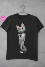 Load image into Gallery viewer, myTABBY Cat Premium T-Shirt | POSE STANDING | Unisex T-Shirt | Unique Gift
