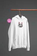 Load image into Gallery viewer, myTabby Cat College Hoodie  | THUMBS UP | Unisex Hoodie | Unique Gift
