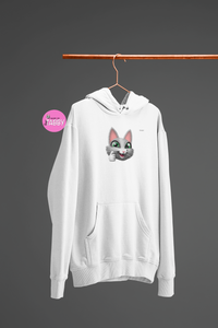 myTabby Cat College Hoodie  | THUMBS UP | Unisex Hoodie | Unique Gift