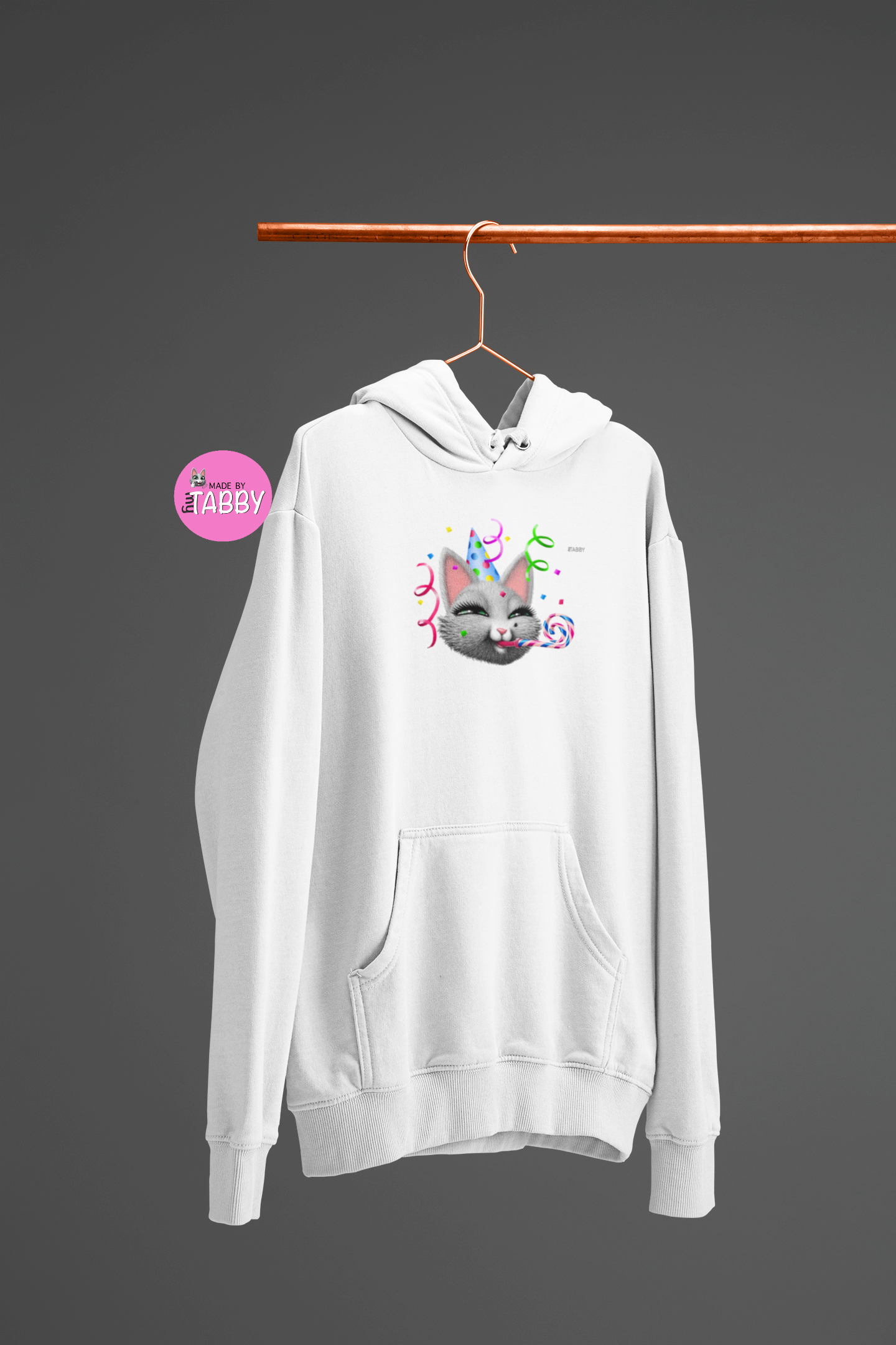 myTabby Cat College Hoodie | BIRTHDAY | Unisex Hoodie | Unique Gift