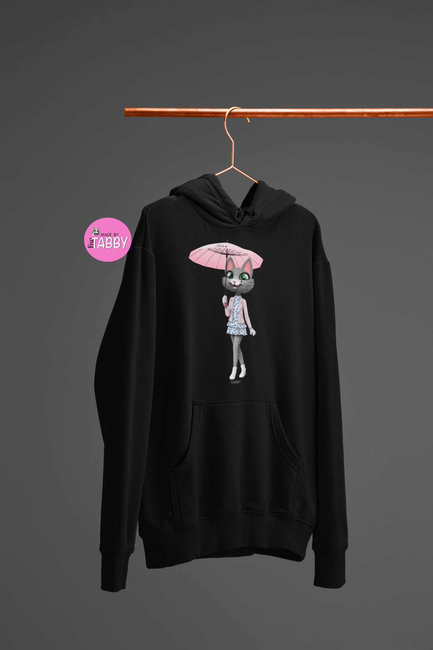 myTabby Cat College Hoodie | UMBRELLA | Unisex Hoodie | Unique Gift