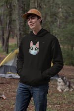 Load image into Gallery viewer, myTabby Cat College Hoodie  | FACE MASK | Unisex Hoodie | Unique Gift
