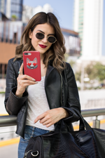 Load image into Gallery viewer, myTabby Tough Phone Case | LOVE | iPhone 12, iPhone 11, Samsung Galaxy
