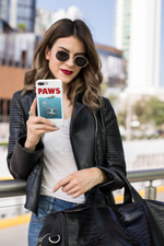 Load image into Gallery viewer, myTabby Tough Phone Case | PAWS | iPhone 12, iPhone 11, Samsung Galaxy
