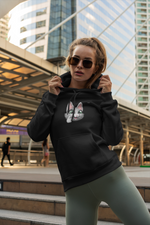 Load image into Gallery viewer, myTabby Cat College Hoodie  | THUMBS UP | Unisex Hoodie | Unique Gift
