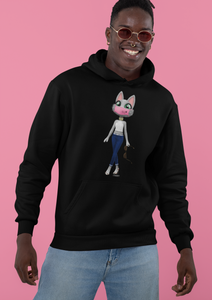 myTabby Cat College Hoodie | SUNGLASSES & FACE MASK | Unisex Hoodie | Unique Gift