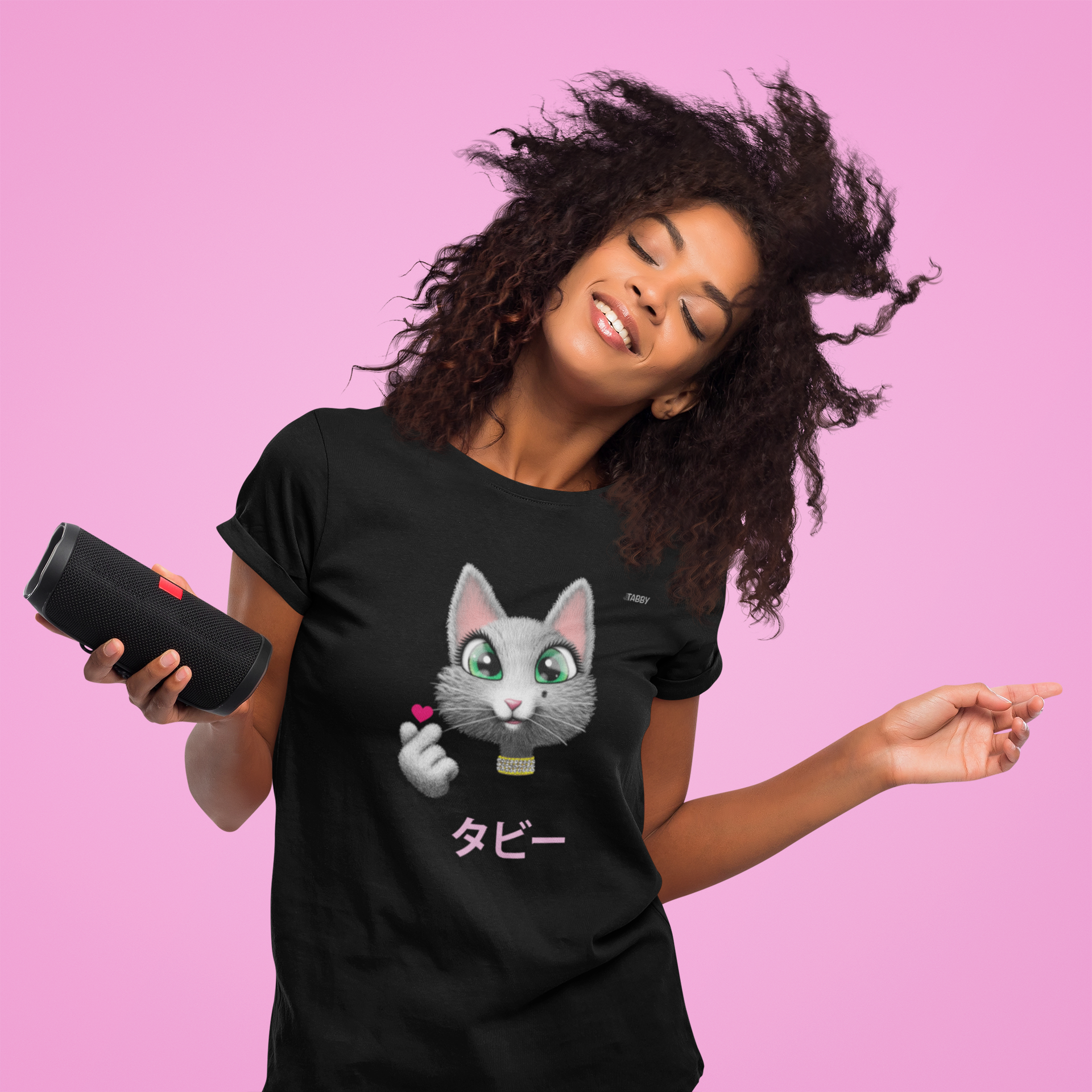 myTABBY Cat Premium T-Shirt | Customise TABBY JAPANESE | Unisex T-Shirt  | Unique Gift